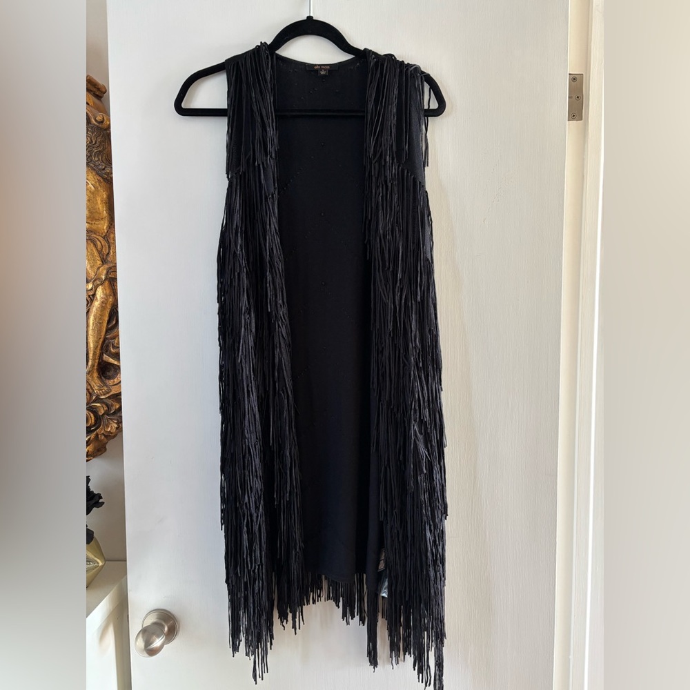 Ella Moss Fringe Vest
